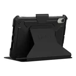 UAG Rugged Case for iPad Mini (6th Gen, 2021) [8.3-inch] - Metropolis SE Black - Étui à rabat pour tab... (12328X114040)_12
